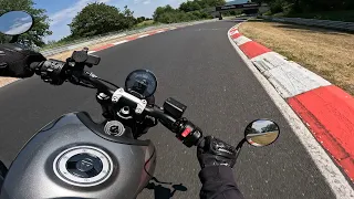 Triumph Trident 660 full POV lap of the Nürburgring