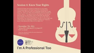 I'm A Professional Too | Session 4: Know Your Rights | CAREspaces x SNS