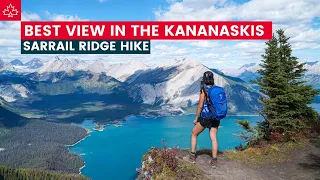 HIKING SARRAIL RIDGE VIA RAWSON LAKE in the Kananaskis  (Karla made it safely after some scratches)