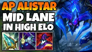 I took AP Alistar Mid to High Elo. You'll be surprised at how well it went. | 13.4