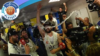 Y la LOCURA se DESATÓ en el VESTUARIO | Playoff Liga Endesa