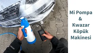 Mi Şarjlı Pompa & Kwazar İle Basit Köpük Yapmak | Ev - Petrol Yıkaması için Kullanışlı ve Basit