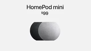 Apple представила HomePod mini – умную колонку-интерком  Качественный звук, Siri.