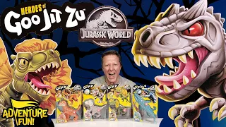 Heroes of Goo Jit Zu Jurassic World Series 5 Including Indominus Rex Adventure Fun Toy review!