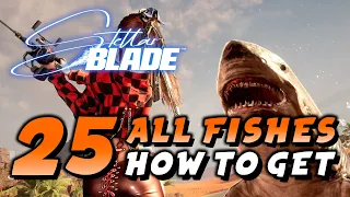 Stellar Blade - How To Get All Fishes | Full Fishing Guide (Lonely Fisherman Trophy Guide)