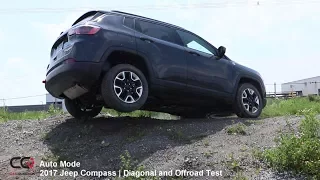 4x4 Diagonal Test 2017-2018 Jeep Compass Trailhawk | Review: Part 8/10