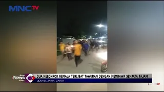 Dua Kelompok Remaja Bersenjata di Bekasi Terlibat Tawuran, 1 Warga Tewas #LintasiNewsMalam 05/04