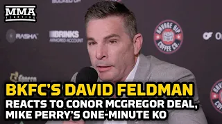 BKFC President Reacts To Conor McGregor Deal, Mike Perry's Minute KO | BKFC KnuckleMania 4