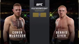 Conor McGregor vs Dennis Siver UFC Featherweight Championship - EA Sports UFC 2