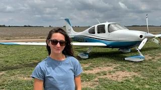 Laura Flies To South America