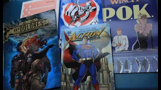 Mega Unboxing vol.1 Noc Sprawiedliwych Pięści, Niedoskonałości, Superman, Largo Winch i OKP Dolores