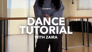 TELL UR GIRLFRIEND by LAY BANKZ - Mirrored Dance Tutorial (Viral TikTok Dance)
