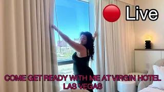 CHRISTINA MARIE is live from Virgin Hotel in Las Vegas. #getreadywithme