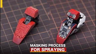 N.Maker | Masking Process Step by Step | MG Gundam Wing Zero Custom Ver.Ka