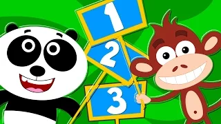 Kids TV Nursery Rhymes - Learn To Count Animal | Songs For Kids | Counting Numbers Kids Tv