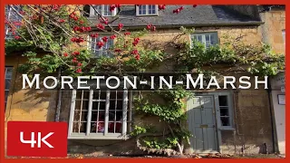 Moreton-in-Marsh in the Cotswolds in Gloucestershire, England.