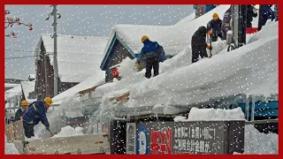 Schneesturm in Japan, Norwegen und USA stürzt Bewohner ins Chaos! Naturkatastrophen, Wetter.