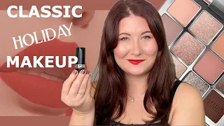 A Classic Holiday Makeup Tutorial ft. Red Lips