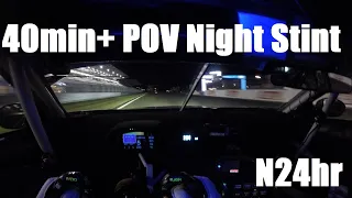 4k 2020 Nurburgring 24hr Night POV BMW M6 GT3 FULL STINT 40mins