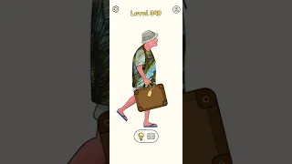 Dop  🔥|| Draw one part || level 349 || walkthrough gameplay #shorts #dop 4 #androidgameplayDop