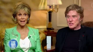 Jane Fonda & Robert Redford Reunite | Studio 10