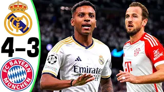 Real Madrid vs Bayern Munich 4-3 - All Goals and Highlights - 2024 🔥 RODRYGO