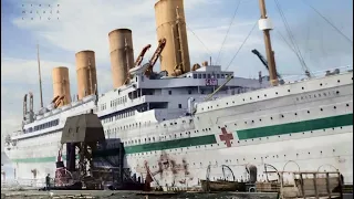 HMHS Britannic sinking 107th anniversary edit 😥🕊🪦 #edit #ships #anniversary #sad #ww1 #shorts