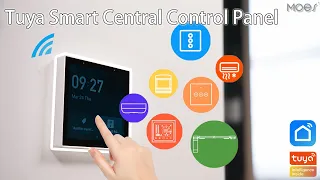 Tuya Smart 4-inch HD LCD Multi-functional Central Control Panel#moes#centralcontrol#smarthome#tech