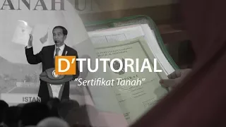 D'Tutorial Buat Sertifikat Tanah Zaman Jokowi