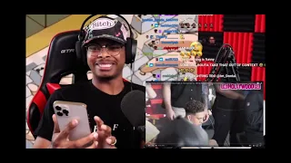 Imdontai reacts to YouTube vs TikTok boxing conference and kidz bop (who I smoke) remix