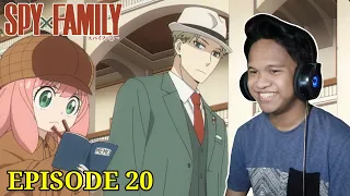 ADORABLE DETECTIVE ANYA!☺ | Spy x Family Episode 20 Reaction