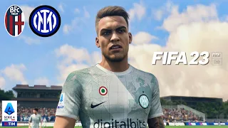 Bologna - Inter | FIFA 23 Serie A 2022/23 Full Match Gameplay