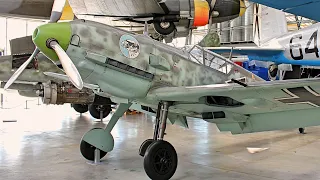 Messerschmitt Bf 109 E-3 walkaround & close up - Flugwerft Schleissheim