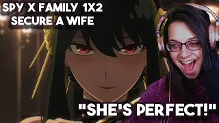 *She's Perfect!!* Spy x Family 1x2 'Secure a Wife'