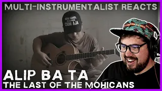 Alip Ba Ta 'The Last of The Mohicans' Guitar COVER | Musician Reaction + Analysis