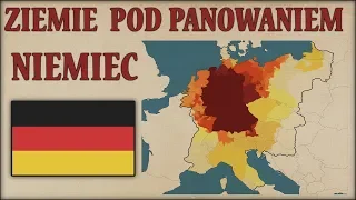 Ziemie pod panowaniem Niemiec latami, na mapach - Historia na Szybko