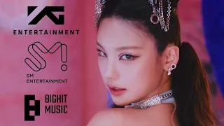 how would YG, SM & BIGHIT makes a teaser for ITZY's "LOCO"