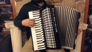 5399 - Excellent Black Weltmeister Achat Saphir Piano Accordion LMMH 41 120 $2499