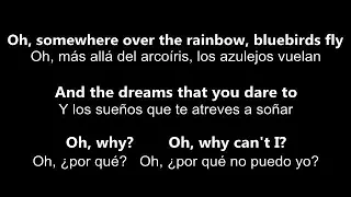 ♥ Over The Rainbow / What A Wonderful World ♥~ por Israel Kamakawiwo'ole - Letra en inglés y español