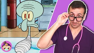 Doctor Reacts to Ridiculous Spongebob Medical Moments #2