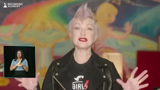 Cyndi Lauper reads Pop and Dance/Electronic Nominations | 65th GRAMMY Nominations