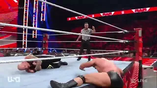 Baron corbin vs drew mcintyre raw 11/21/22