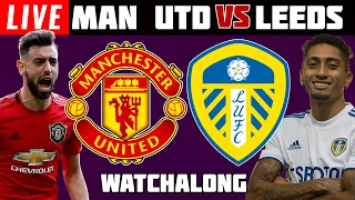 MAN UNITED 5-1 LEEDS Full Match Reaction Football Watchalong Premier League Man Utd vs Leeds Reactio