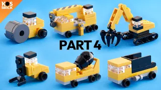 Lego Construction Mini Vehicles - Part 4 (Tutorial)