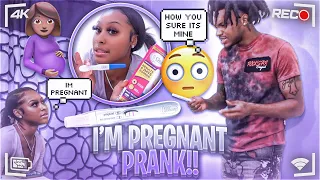 “I’m Pregnant” Prank On My Ex🤰🏽| i cried😢| **MUST WATCH**