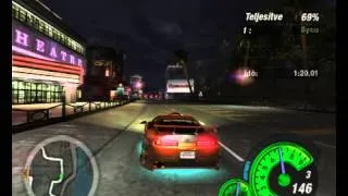 Need For Speed Underground 2- Nissan Skyline GTR & Toyota Supra (Fully Upgrated) - Gameplay