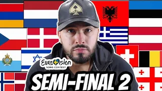 Eurovision 2024 SEMI-FINAL 2 Prediction (Tier List)