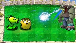 Plants vs Zombies Hack - Repeater-nut vs Dr. Zomboss