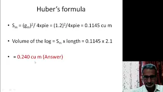 How to calculate volume of round log? Various formulae, Quarter girth, Smalian's , Huber's formula