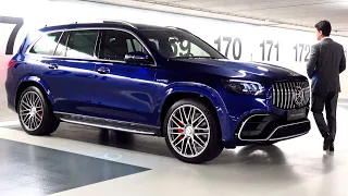 2021 Mercedes AMG GLS 63 - BRUTAL Drive Sound Full Review Interior Exterior